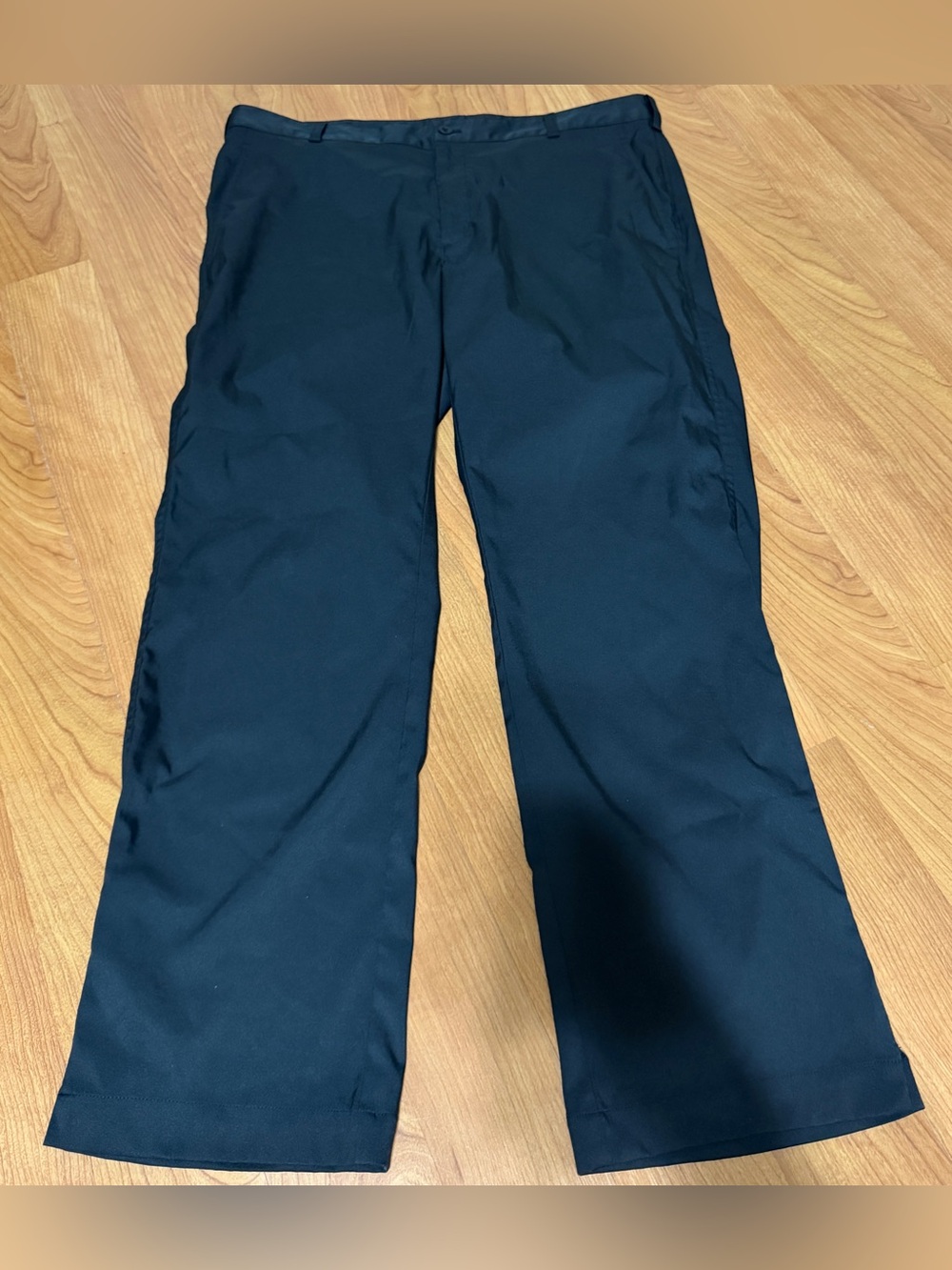 Nike Golf Dri-FIT Black Flat Front Stretch Pants Regular Fit 36x30